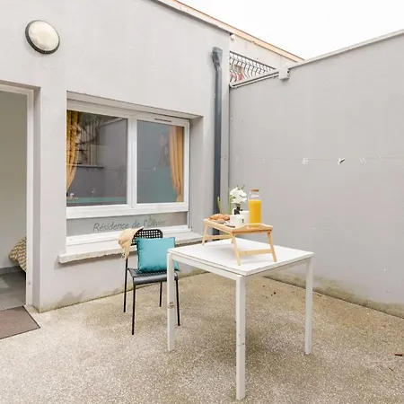 Le Petit Cocoon - Calme - Parking -tram - Terrasse - Lyon - Ol - Eurexpo 생프리에스트